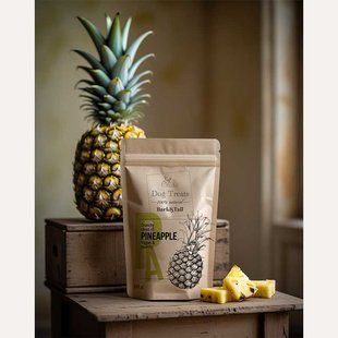 Натуральні ласощі для собак ананас Bark&Tail - Dog Treats 100 % Pineapple, 40 г 797836261 фото