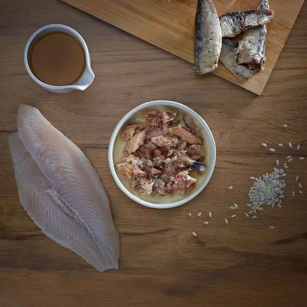 Натуральний Вологий корм для котів Fish4Cats Finest Сардина з анчоусом, 70 г 94514505 фото