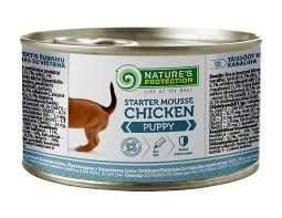 Nature's Protection Puppy Starter Mousse Chicken Мус-стартер для цуценят з курки, 200 г 1464006 фото
