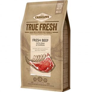Корм сухий Carnilove True Fresh Beef for Adult dogs для дорослих собак усіх порід з яловичиною, 4 кг 278575823 фото