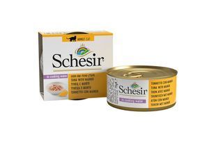 Schesir ТУНЕЦЬ З МАНГО (Tuna Mango) консерви для котів,75 г 722345275 фото