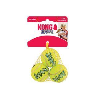 KONG Іграшка для собак SqueakAir Ultra Balls, M, 3 шт 22193 фото