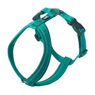 Анатомічна шлейка для собак Hurtta Casual Y-harness 90-100 Бірюзовий 014719 фото