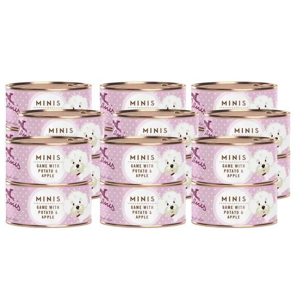 Вологий корм для собак Дичина з картопленою та яблуком Mini Menu Terracanis, 100 г 0943946 фото