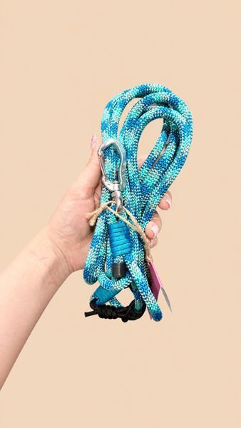 SPES повідець hands free 2в1, 6мм, 3м, sea 8576959 фото