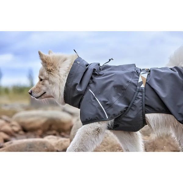 Дощовик для собак Hurtta Mudventure Coat ECO 40 Сірий 464722 фото
