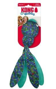 KONG Іграшка для собак Wubba Finz Blue -Вубба голуба риба, L 963318 фото