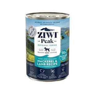 Повнораціонний вологий корм для собак Ziwi Peak Original Series Скумбрія та Ягнятина, 390 г 068476235 фото