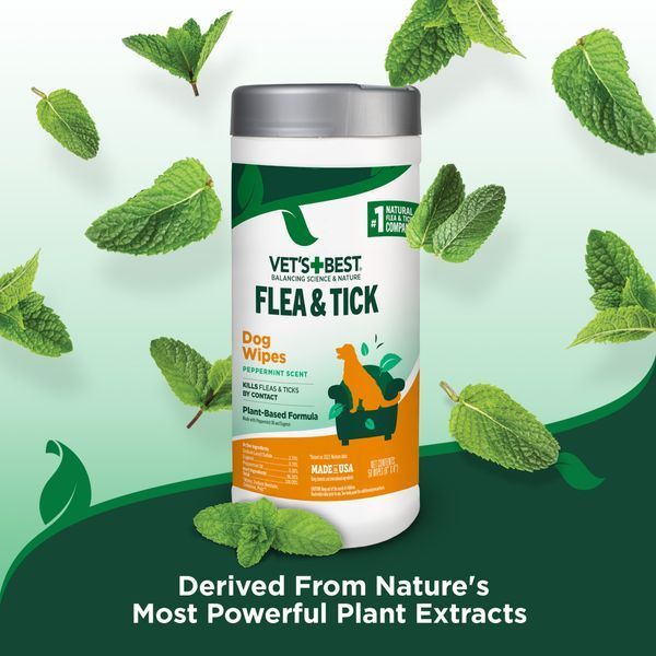 Vet's Best Flea&Tick Wipes 50 шт 805593218 фото