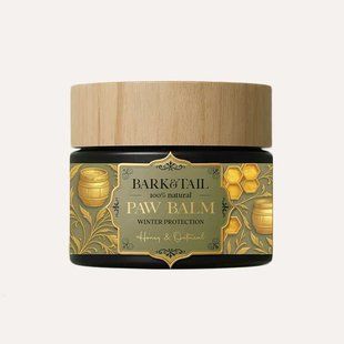 Бальзам для лап зимовий захист Bark&Tail - Paw Balm Winter Protection, Honey & Oatmeal, 50 г 906288 фото
