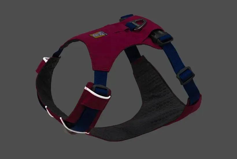 Полегшена шлейка для собак Ruffwear Hi & Light&trade; XS 43-56 см Малиновий 049395033 фото