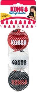 KONG Іграшка для собак Signature Sport Balls -фірмові спорт м'ячі, 3 шт, M 86593296 фото