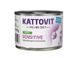Вологий корм для котів Kattovit Veterinary Sensitive Turkey із харчовою непереносимістю, беззерновий, дієтичний, індичка, 185 г 69066915 фото 1