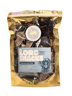 Сущені ласощі Lord Snack Мікс ягня слайси, 100г 528556739 фото