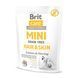 Корм сухий Brit Care Mini GF Hair and Skin для малих порід для догляду за шерстю лосось і оселедец, 400г 98875741 фото 1