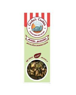 Натуральні ласощі для собак Cooka's Cookies 100% Мідії, 70 г 21103378 фото