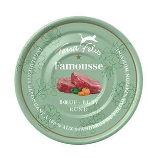 Вологий корм для котів FAMOUSSE Terra Felis Яловичина, 80 г 798753879 фото