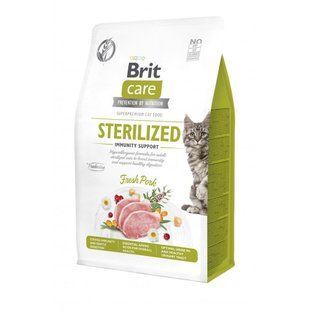 Корм сухий Brit Care GF Sterilized Immunity Support для стерилізованих котів для підтримки імунітету, 2кг 60245896 фото