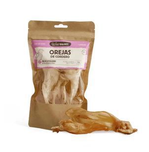 Ласощі для собак Wildbalance Вушка ягня натуральні сушені Natural Snack 876373 фото