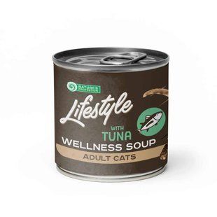 Nature's Protection Lifestyle Adult cats Sensitive digestion Soup Tuna Суп для котів з чутливим травленням, 140 мл 334131 фото
