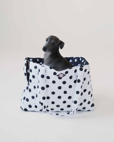 Сумка переноска Snousey Dog Travel Bag Cruella з холдером Noir 7736298 фото
