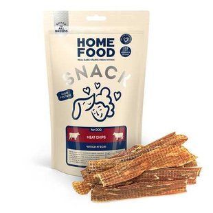Ласощі Home Food For DOG М'ясні чіпси, 40 г 54774384 фото