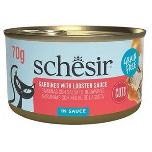 Schesir Grill САРДИНА З ЛОБСТЕРОМ (Sardines in Lobster) консерви для котів, 70 г 379245258 фото