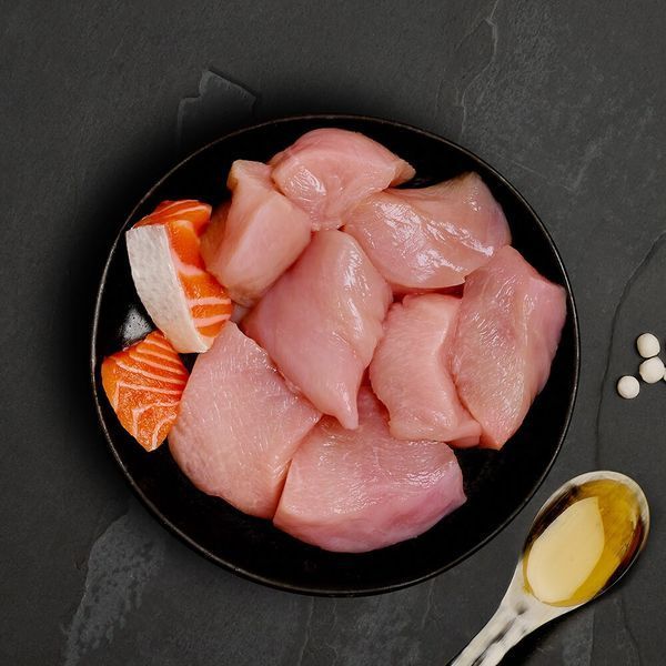 Вологий корм повнораціонний для котів Chicken & Salmon &laquo;Курка та лосось&raquo; 85г, Canagan 690806942 фото