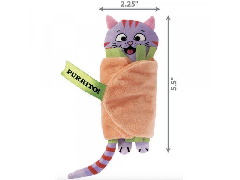 KONG Іграшка для котів Pull-A-Partz Purrito 806763283 фото