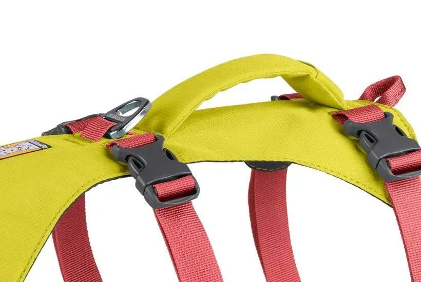 Легка шлейка для собак Ruffwear Flagline XXS 33-43 см Жовтий 7495194 фото