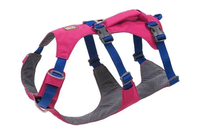 Легка шлейка для собак Ruffwear Flagline&trade; XS 43-56 см Малиновий 2395094 фото