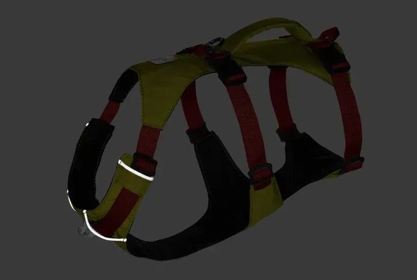 Легка шлейка для собак Ruffwear Flagline XXS 33-43 см Жовтий 7495194 фото