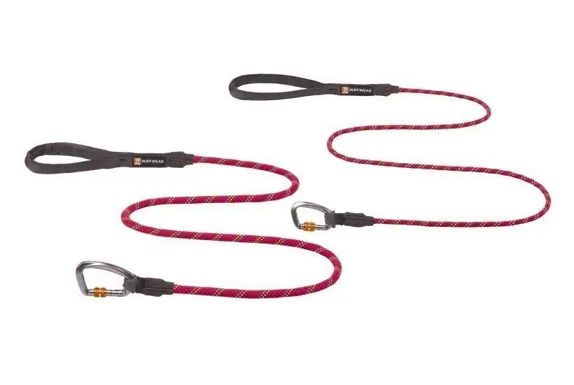 Рефлекторний повідець канат для собак Ruffwear Knot-a-Leash&trade; S 1,5 м / 7 мм Рожевий 90315144 фото