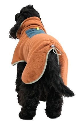 Флісова попона - пуловер для собак Woolly Wolf Alpha 360 Terracotta Mix (70) 544791 фото