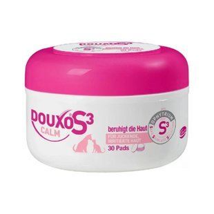 Ceva Douxo S3 Calm Pads Протисвербіжні спонжі для шкіри котів і собак, 30 шт 458706507 фото
