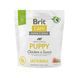 Корм сухий Brit Care Dog Sustainable Puppy для цуценят з куркою та комахами, 1 кг 655005852 фото 1