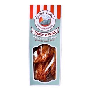 Натуральні ласощі для собак Cooka's Cookies Turkey Crispies 100% Сушена індичка, 95 г 995247 фото