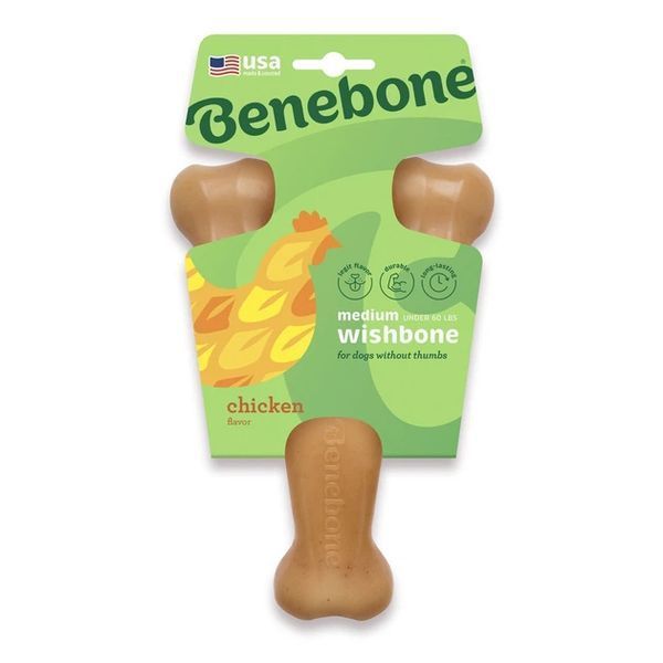 Іграшка для собак Wishbone Benebone (Giant, Chicken) 2675700 фото