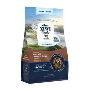 Повнораціонний сухий корм для собак Ziwi Peak Steam Dried Яловичина з гарбузом, 1,5 кг 5736254 фото