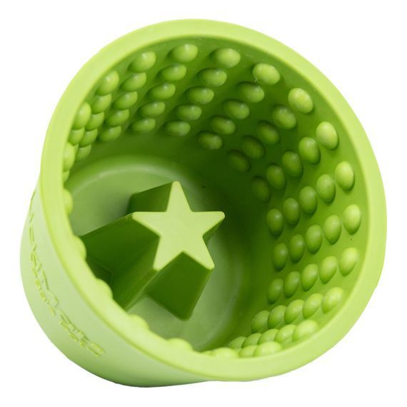 Миска - стакан Антистрес для собак LickiMat Yoggie Pot (Блакитний) 3204 фото