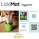 Миска - стакан Антистрес для собак LickiMat Yoggie Pot (Блакитний) 3204 фото 2