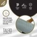 Tauro Pro Line Щітка з металевим обідком зубці 11 мм, S, 4,5 х 6 см 4054138 фото 3