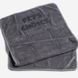 Рушник PetsChoice Club для собак з мікрофібри, колір СІРИЙ, розмір S, 70X40 cм 9484694 фото 1