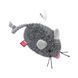 Іграшка для котів WAUCAT Fun Melodic Мишка сіра зі звуковим чипом, штучне хутро, 130 мм 344439 фото 1