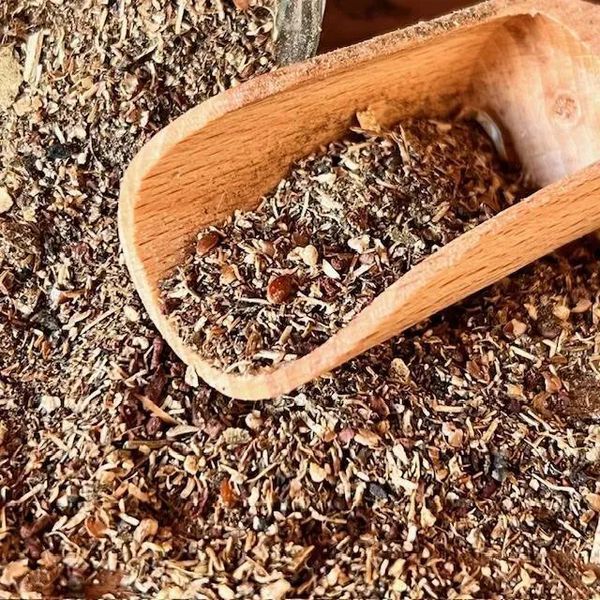 Натуральний топер (вітамінна та смакова добавка) для собак Cooka's Cookies Garden's Booster Топінамбур з кульбабою 80 г 4446417 фото