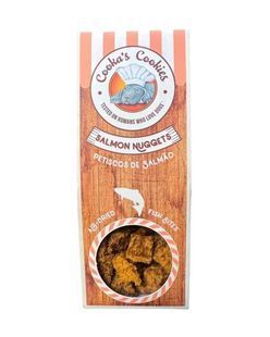 Натуральні сушені ласощі для собак Cooka's Cookies 100% Лосось, 70 г 935250 фото