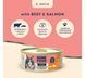 Консервований корм CAT ADULT З яловичиною та лососем в желе, 85 г Home Food 449744392 фото 2