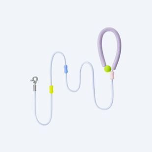 Повідець Maogoublue Souffl&eacute; Multi-way dog leash-Pale Purple, 150 см 67913491 фото