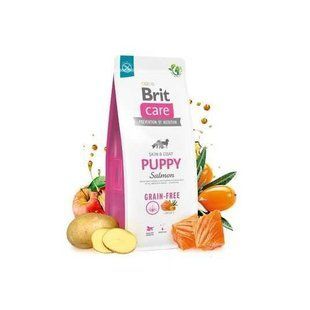 Корм сухий Brit Care Grain-free Puppy для цуценят лосось, 3 кг 183755858 фото
