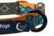 Нашийник для собак Trail quest collar RP signature edition Non-stop dogwear Бірюзовий/Дуб L 684903 фото 2